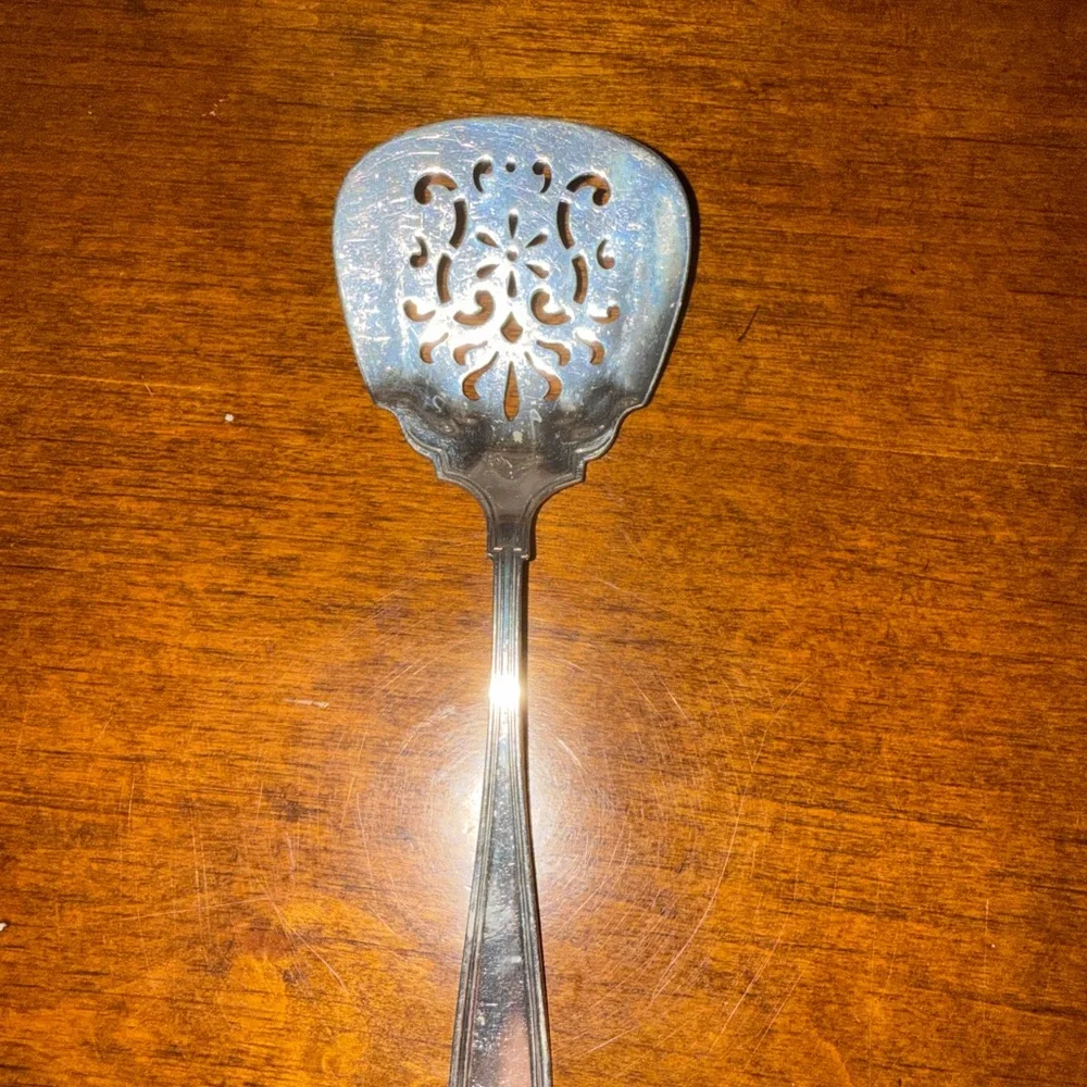 Gorham Etruscan Elegant Silver Cranberry Server, one owner, vintage, multi use!